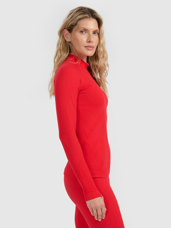 Bielizna termoaktywna bezszwowa merino (góra) damska 4F 4FWAW25USEAF205-62S