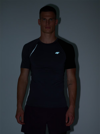 Koszulka do biegania szybkoschnąca męska 4F 4FWAW24TFTSM0955-40M
