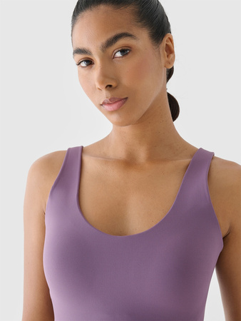 Biustonosz treningowy ze średnim wsparciem 4F 4FWAW24USBAF161-50S