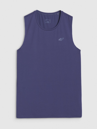 Tank top męski treningowy szybkoschnący 4F 4FWSS25TFSLM460-30S