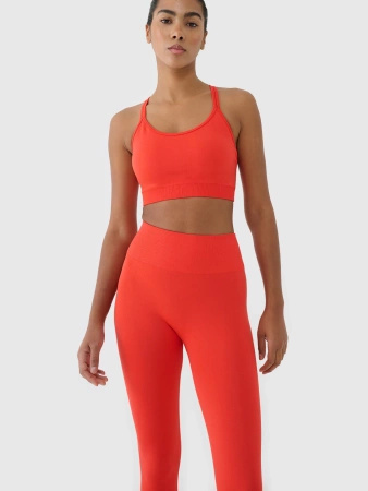 Legginsy treningowe bezszwowe damskie 4F 4FWSS25TFTIF380-62S