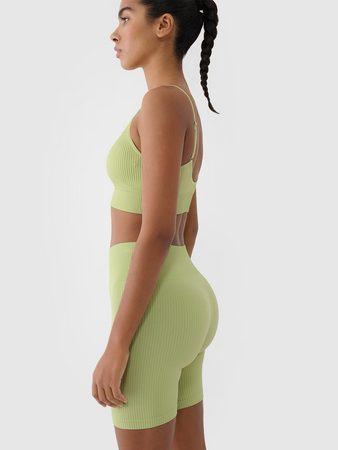 Legginsy kolarki bezszwowe treningowe damskie 4F 4FWSS25TFSTF014-42S