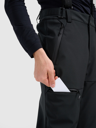 Spodnie narciarskie softshellowe membrana 10000 męskie 4F 4FWAW25TFTRM0926-20S