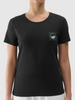 T-shirt regular z nadrukiem damski 4F 4FRSS24TTSHF2547-20S