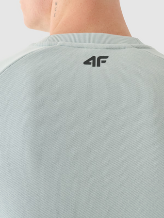 Bluza dresowa nierozpinana bez kaptura męska 4F 4FWAW24TSWSM1255-25S
