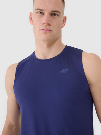 Tank top męski treningowy szybkoschnący 4F 4FWSS25TFSLM460-30S