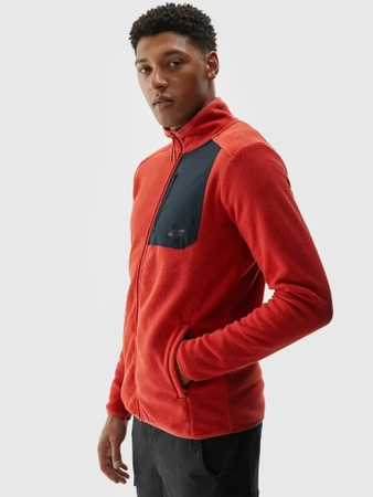 Bluza męska polarowa 4F 4FWAW24TFLEM250-70S