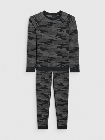 Bielizna termoaktywna bezszwowa komplet chłopięca 4F 4FJRAW25USEAM266-90A