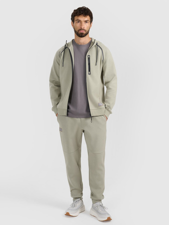 Bluza dresowa rozpinana z kapturem męska 4F 4FRAW25TSWSM2456-47S