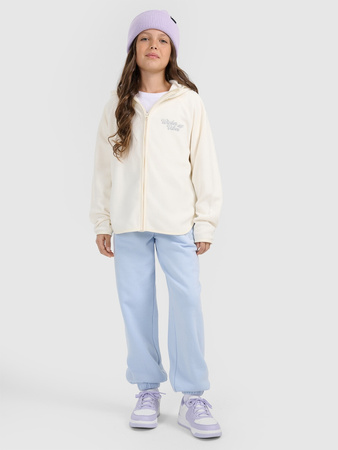 Polar loose z kapturem dziewczęcy 4F 4FJRAW25TFLEF444-11S