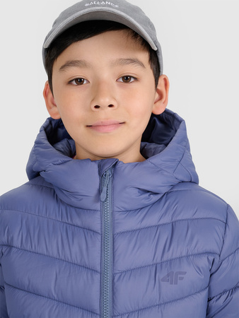 Kurtka puchowa z wypełnieniem syntetycznym chłopięca 4F 4FJRAW25TDJAM0819-32S