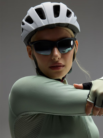 Longsleeve rowerowy rozpinany damski 4F 4FWSS25TFLOF343-47S