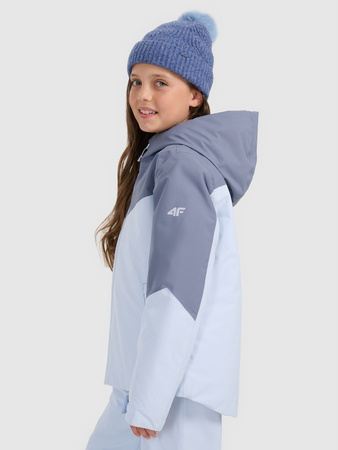 Kurtka narciarska membrana 5000 dziewczęca 4F 4FJRAW25TTJAF1034-52S