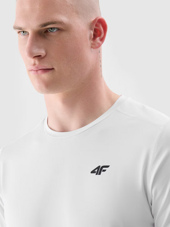 Koszulka męska treningowa szybkoschnąca 4F 4FWSS25TFTSM1343-10S