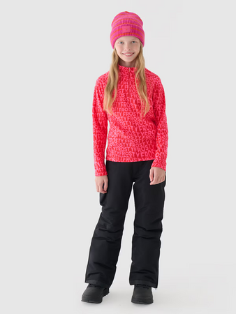 Bielizna termoaktywna polarowa (góra) dziewczęca 4F Junior 4FJWAW24UFLEF051-62A