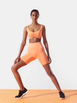 Legginsy kolarki treningowe z materiałów z recyklingu damskie 4F 4FSSS23TFSHF421-70S