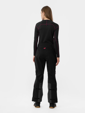 4F Spodnie damsmie skiturowe membrana Dermizax® 20 000 H4Z22SPDN005-22S Czarny