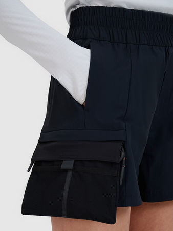 Spodenki trekkingowe z odpinaną saszetką damskie 4F 4FWSS25TFSHF0953-20S