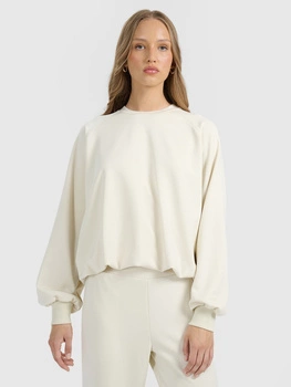 Bluza dresowa nierozpinana z modalem damska 4F 4FRAW25TSWSF2508-12S