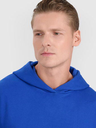 Bluza dresowa nierozpinana z kapturem męska 4F 4FWSS25TSWSM1749-36S