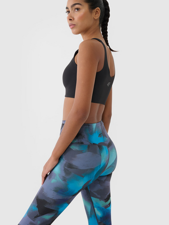 Legginsy treningowe z wysokim stanem damskie 4F 4FRSS25TFTIF408-90A