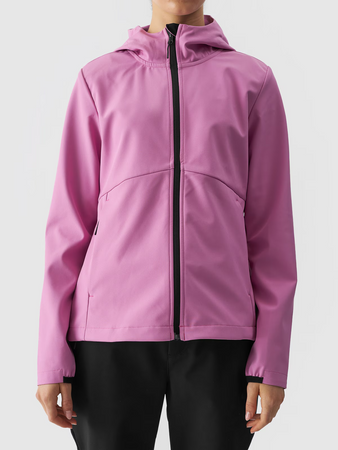 Kurtka softshell wiatroodporna membrana 5000 damska 4F 4FWAW24TSOFF285-54S