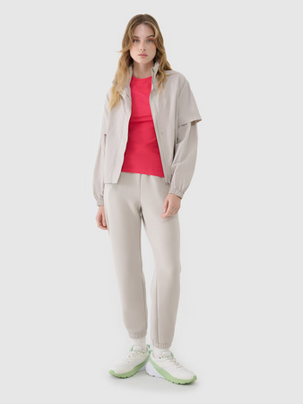 T-shirt damski4F slim z modalem 4F 4FWSS25TTSHF1995-54S