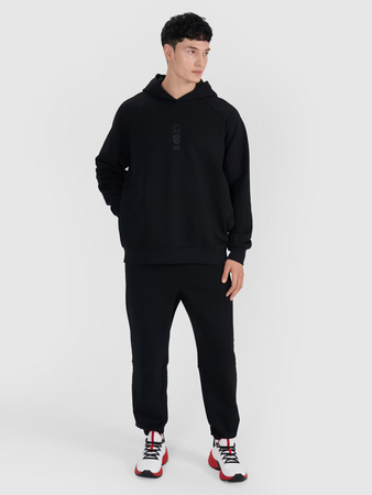 Bluza dresowa nierozpinana z kapturem męska 4F 4FRSS25TSWSM2111-20S