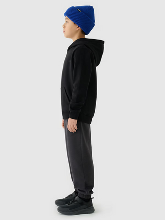 Bluza dresowa nierozpinana z kapturem chłopięca 4F Junior 4FJWMM00TSWSM1292-20S