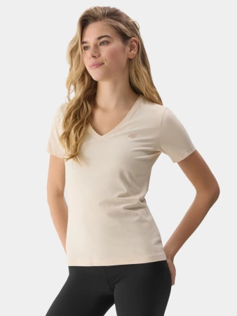 T-shirt damski (ZESTAW KOSZULEK 3 SZT.) 4F 4FWSS25TTSHF3098-90S