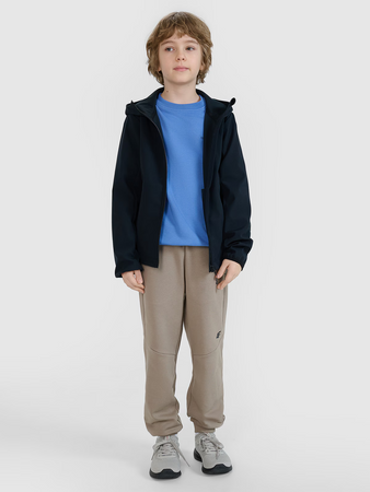 Kurtka chłopięca softshell wiatroodporna NeoDry 5000 4F4FJWSS25TSOFM306-20S