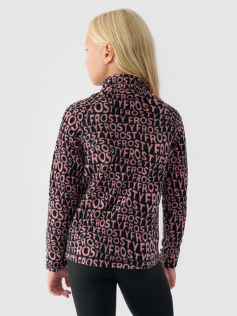 Bielizna termoaktywna polarowa (góra) dziewczęca 4F Junior 4FJWAW24UFLEF051-64A