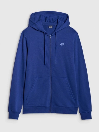 Bluza męska z kapturem rozpinana 4F 4FWMM00TSWSM1768-031S