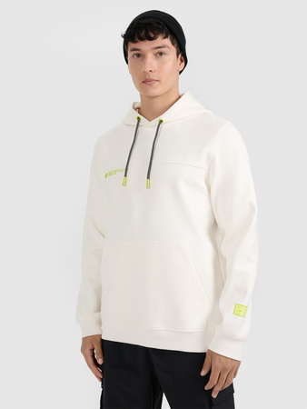 Bluza dresowa nierozpinana z kapturem męska 4F 4FRAW25TSWSM2458-11S