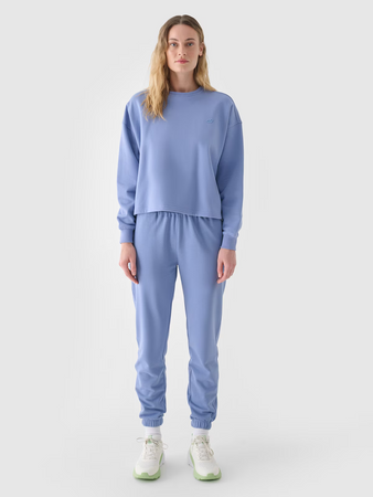 Spodnie dresowe joggery damskie 4F 4FWAW24TTROF0925-32S