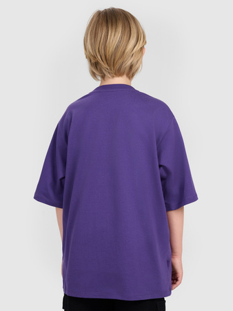 T-shirt oversize z nadrukiem chłopięcy 4F 4FJRAW25TTSHM3061-51S