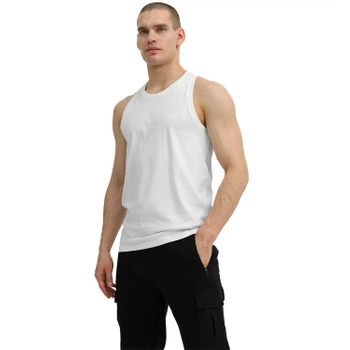 Tank top regular gładki męski 4F