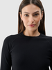 Longsleeve gładki bezszwowy damski 4F 4FRSS24TLONF399-20S