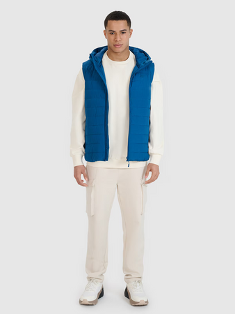 Bezrękawnik puchowy z wypełnieniem syntetycznym męski 4F 4FWSS25TVJAM192-46S