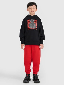  Spodnie dresowe joggery chłopięce 4F 4FJRAW25TTROM1634-62S