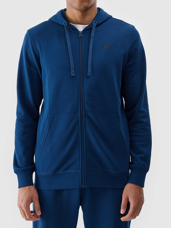 Bluza dresowa rozpinana z kapturem męska 4F 4FWMM00TSWSM1768-46S