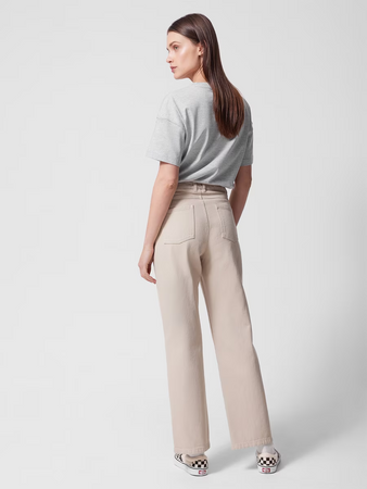 Jeansy straight z prostymi nogawkami damskie Outhorn