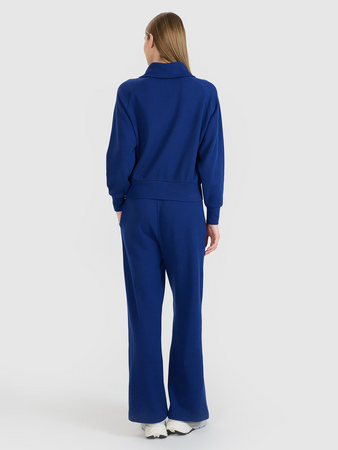 Spodnie oversize z szerokimi nogawkami damskie 4F 4FRSS25TTROF1397-31S