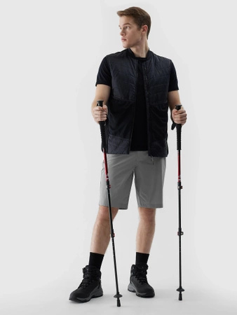 Kamizelka męska do biegania w terenie z wypełnieniem primaloft black eco 4F