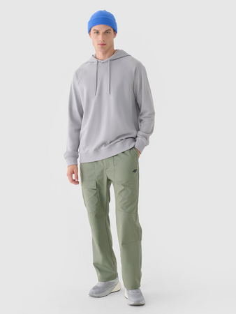 Bluza dresowa nierozpinana z kapturem męska 4F 4FRAW24TSWSM1821-27S