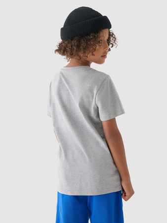 T-shirt z nadrukiem chłopięcy 4F Junior 4FJWMM00TTSHM1627-27M