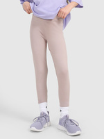 Legginsy dzianinowe dziewczęce 4F 4FJRAW25TTIGF291-83S