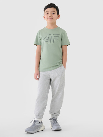 Spodnie dresowe joggery chłopięce 4F 4FJWMM00TTROM1188-25M