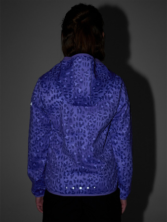 Kurtka softshell wiatroodporna membrana 5000 dziewczęca 4F 4FJRAW25TSOFF507-90A