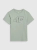 T-shirt chłopięcy oversize z nadrukiem 4F 4FJWSS25TTSHM2325-41S